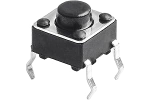 Versatile PCB Switch Solution: QTEATAK 120 Pcs 6 x 6mm x 5mm...