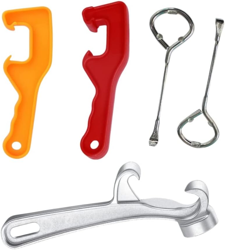 4Pcs Plastic 5Gallon Paint Can Opener,Metal Paint Can