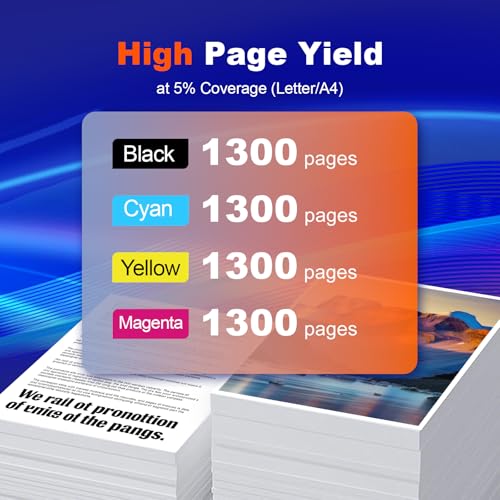 Image of 075 Toner Cartridge LBP646Cdw Replacement for Canon 075 Toner Cartridge Set 075H Compatible for Canon Color ImageCLASS MF665Cdw MF663Cdw MF660c MF662Cdw LBP647Cdw LBP640c