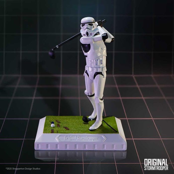 Nemesis Now Star Wars Stormtrooper Hole in None Statue, Officially Licensed Stormtrooper Golf Figurine, Hand Painted - Image 4