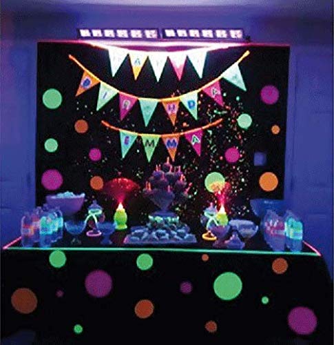 IBIZA LED-UVBAR6 UV Schwarzlicht LEISTE 6x3 WATT LEISTE BLINDER BÜHNE DJ PARTY DISCO EFFEKTSCHEINWERFER FLOORSPOT