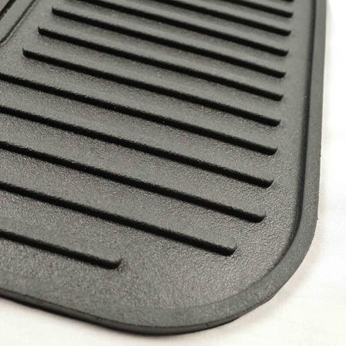 FANMATS 12350 NFL - Atlanta Falcons 2 Utility Mats for Rear Seats | Black | 14"x17" | Falcon Primary Logo