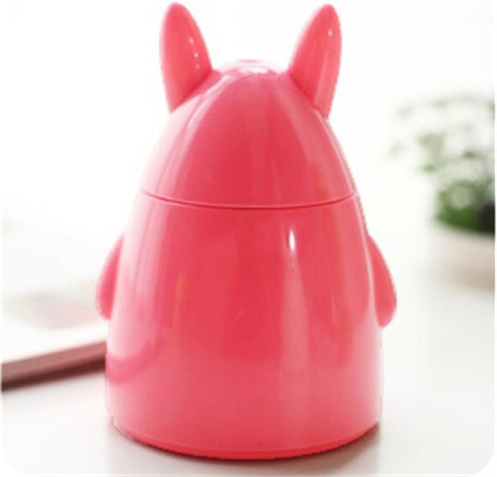 USB Atomizer / Mini Humidifier USB Charging Ultrasonic Aroma Mist Diffuser, Small Mist, Suitable for Office or Computer Desks (Pink, RABBIT)