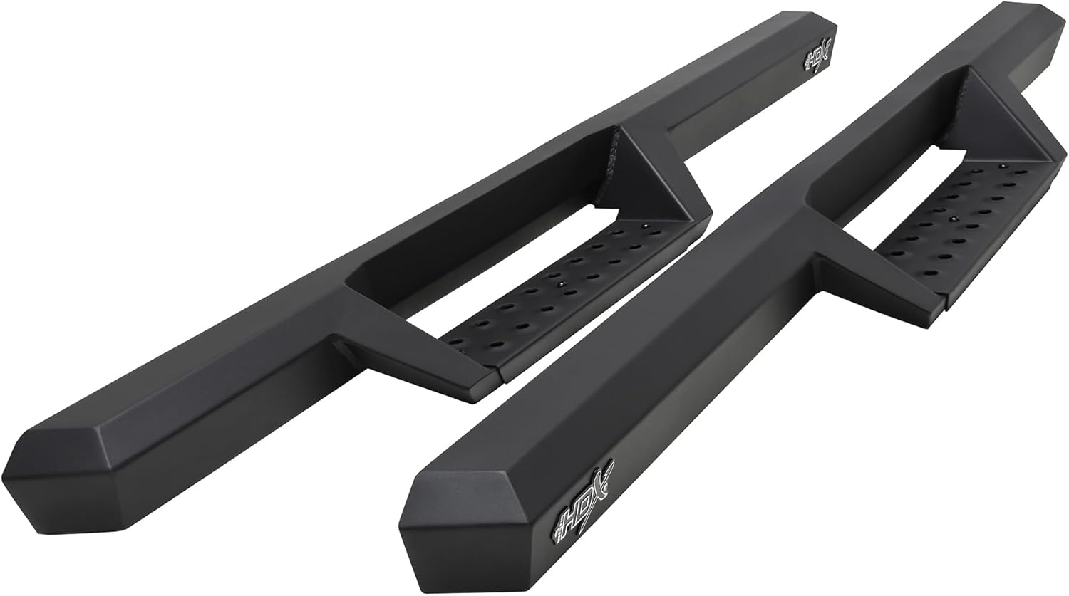 Westin 56-14115 HDX Drop Nerf Bars fits 2019-2025 Silverado Sierra 1500 Regular Cab 2020-2025 Silverado Sierra 2500 3500 Regular Cab Textured Black Pair