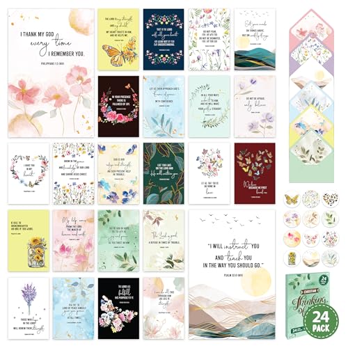 Cartes chrétiennes pensant à vous Decorably pour exprimer votre affection