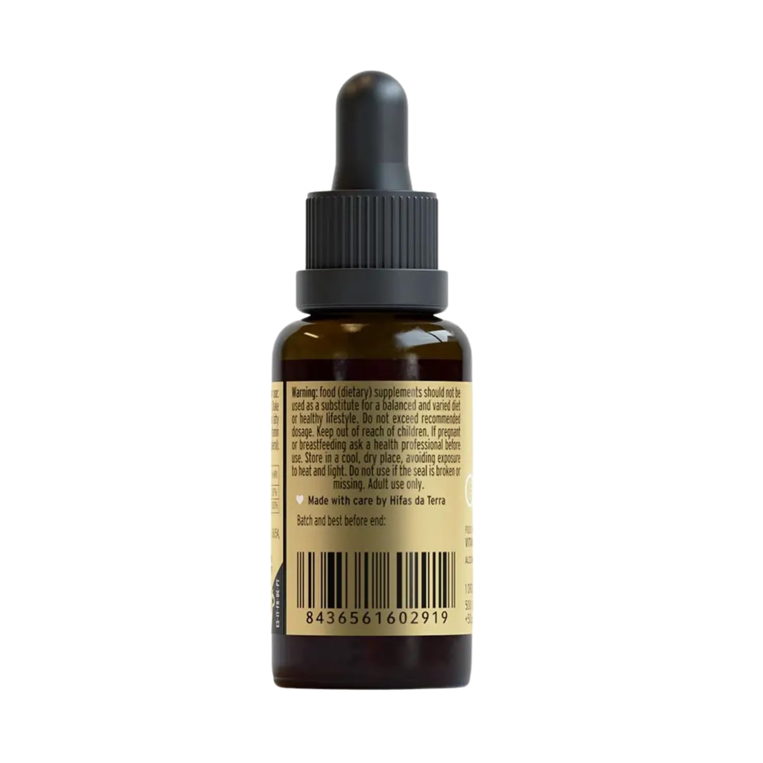 HIFAS DA TERRA CocoVit D + K2 Líquido - 500 UI Vitamina D3 + 50 µg Vitamina K2 por gota - Suplemento en aceite MCT de coco - Apoyo al Sistema Inmunitario y Estado de Ánimo - Formato con gotero, 20 ml