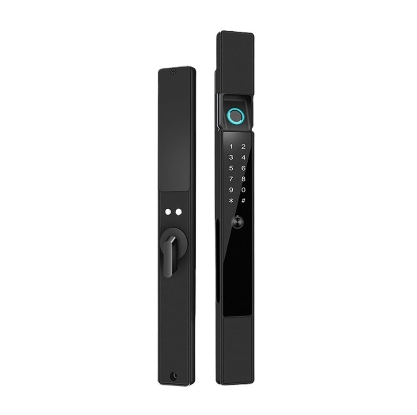 Arunasc Nero Door Locks Sliding Glass Door Lock Digital Biometric Fingerprint Smart Lock Waterproof Ttlock App Control For Home Smart