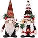 Zwerg günstig Kaufen-RoadLoo Weihnachtswichtel Figuren, 2 Stück Weihnachten Wichtel Deko 28cm weihnachtswichtel groß Schwedischen Weihnachtswichtel Weihnachtsdeko Zwerg Geschenke für Kinder Freunde Familie Weihnachten