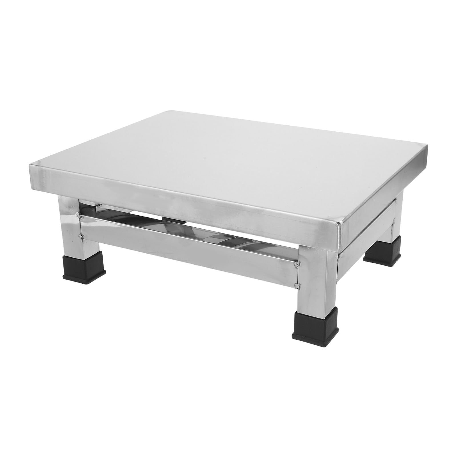 Tabouret de toilette carré en inox pour sécuriser les gestes du quotidien