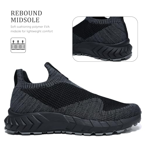 Mens Sports Anti-Slip Casual Walking Shoes Lightweight Fitness Shoes Breathable Mesh Breathable Athletic Shoes3
