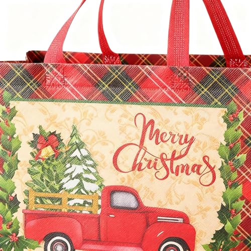 Aliments au chocolat préservés avec ces sacs de Noël à poignées rigides - 7