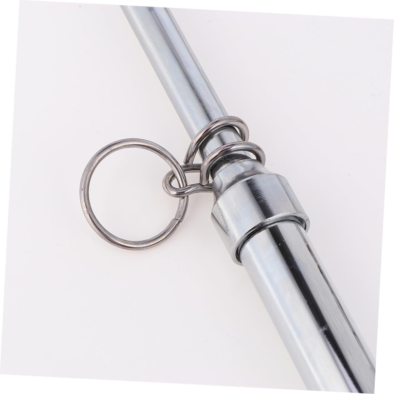 SOLUSTRE Manomètre Portable pour Pneus, Vérificateur de Pression Automobile en Métal, Format Crayon, Lecture Précise, Lot de 5, pour Vtt et Camping-