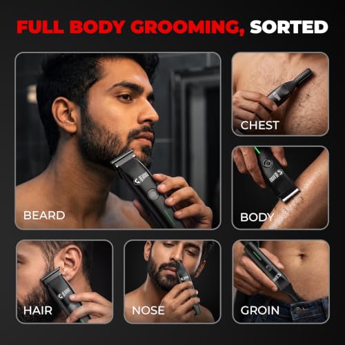 Beardo Ape-X Advanced 9-in-1 Full Body Trimmer for Men - Image 3