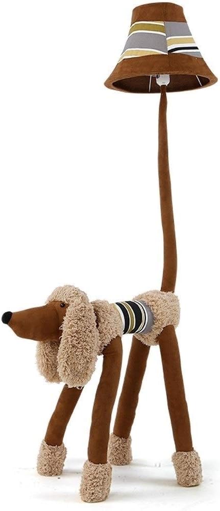 PIAOLING Floor Lamp Standing Lamp, Cute Animal Cotton Floor Lamp for Children Kids,with Bag LED Desk Lamp Cotton Decorative Table Lamp for Rooms Gifts Bedside Lamp Tall Lamp Standing Light