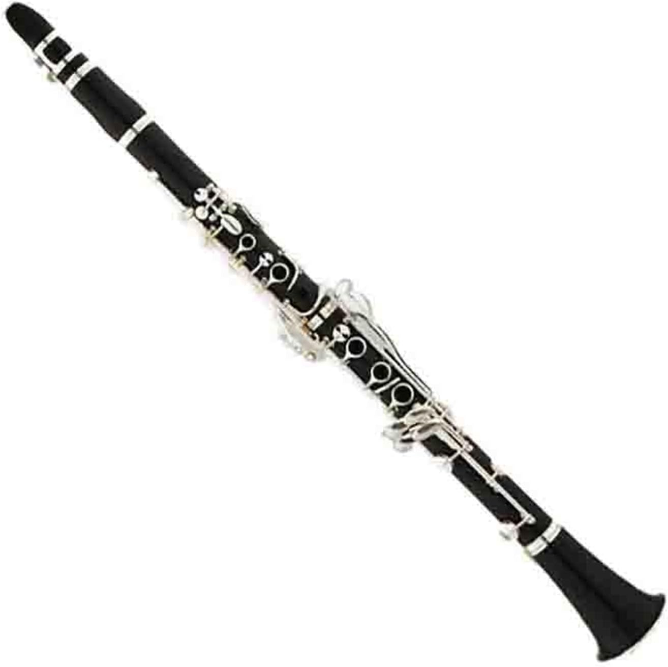 B Flat 18 Key ABS Solid Clarinet Nickel Plated Clarinet Instrument
