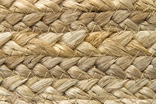 HAMID Rug Jute Alhambra Natural Colour, Jute Rug, Area Rug 100% Jute Fibre Hand Wovem, Braided Rug for Home, Living Room, Floor Carpet.(150x80cm) - Cosy Home Interiors HAMID Rug Jute Alhambra Natural Colour, Jute Rug, Area Rug 100% Jute Fibre Hand Wovem, Braided Rug for Home, Living Room, Floor Carpet.(150x80cm) - Image 8