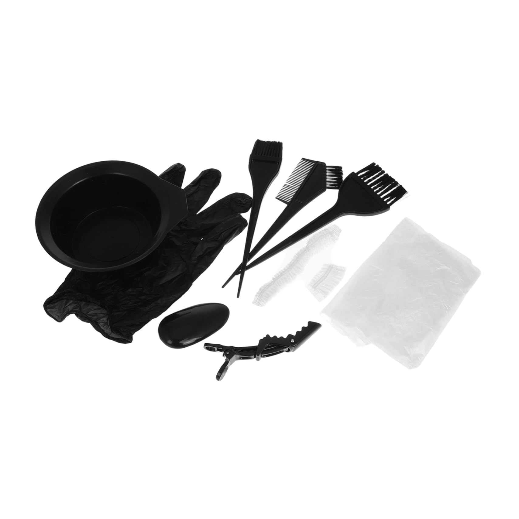 TOVINANNA Diy Salon Hair Coloring Kit Comprehensive Hair Dye Tool Set Brush Gloves Comb Bowl