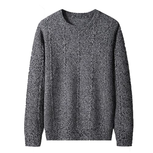 Man Embroidery Pullovers Crew Neck Casual Knitted Sweaters Top4