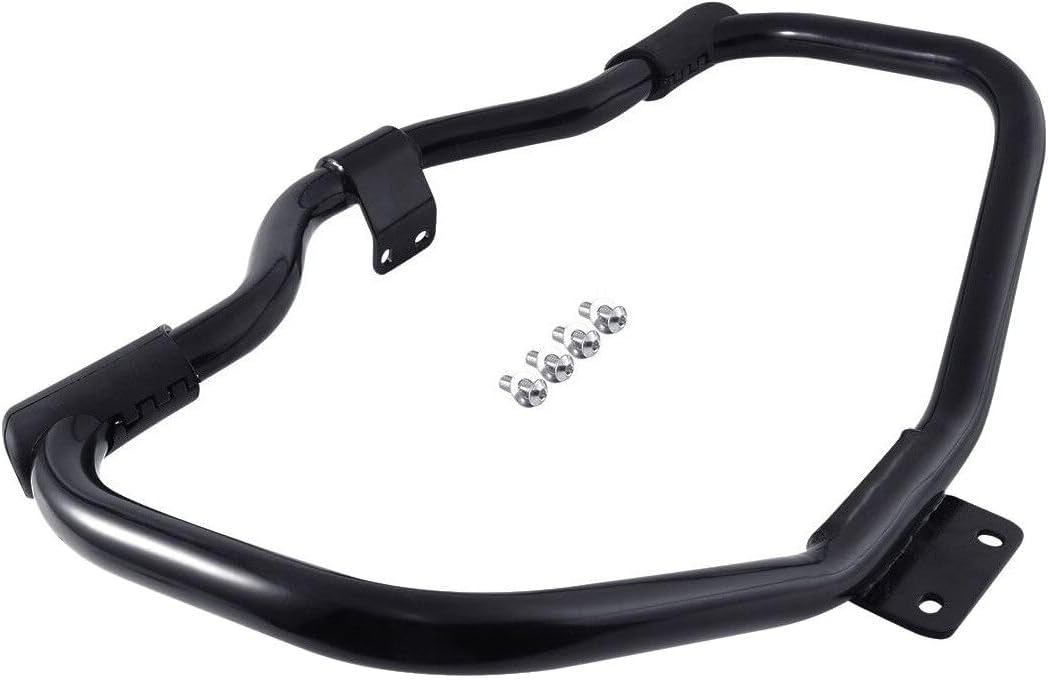 1 1/4" Engine Guard Highway Crash Bar Iron Black,Fitment Tested