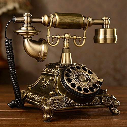 Teléfono Retro de Disco para Línea Telefónica Fija miniatura 2