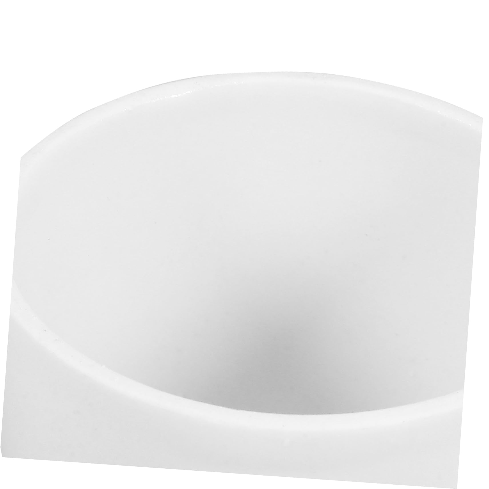 ULTECHNOVO Crogiolo con Coperchio e Manico in Porcellana da 70ml Resistente alle Alte Temperature Crogiolo Ceramico per Laboratorio e Raffinazione Chimica