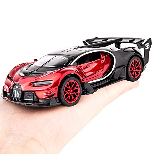 Image of BDTCTK Bugatti Vision GT Supercar 1 /32 Zinc Alloy Die Casting Pull Back Car Model Toy Sound and Light for Boy Girl Gift iE†redia€