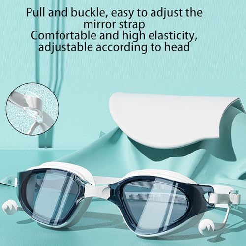 Lunettes de natation anti-buée pour adultes pour éliminer les fuites d'eau - 5