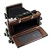 Shen Hao SH-TFC617-A Walnut Wood Camera 6x17cm Non Folding Panorama Roll Film Back with Ground Glass Medium Format Camera