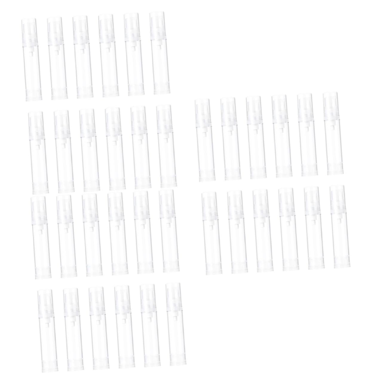 Healeved Lot De 3 Flacons De Voyage De 10 Ml Rechargeables Et Étanches En Plastique Pour Produits De Toilette Contenants De Rangement Portables Pour Cosmétiques 12 Pièces X 3
