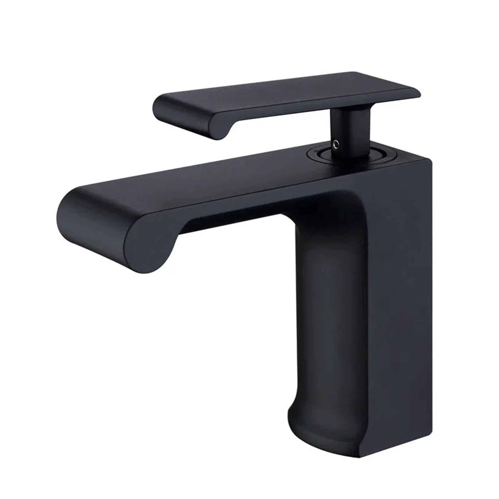 Mitigeur de lavabo blanc en laiton pour simplifier la routine beauté de votre salle de bain