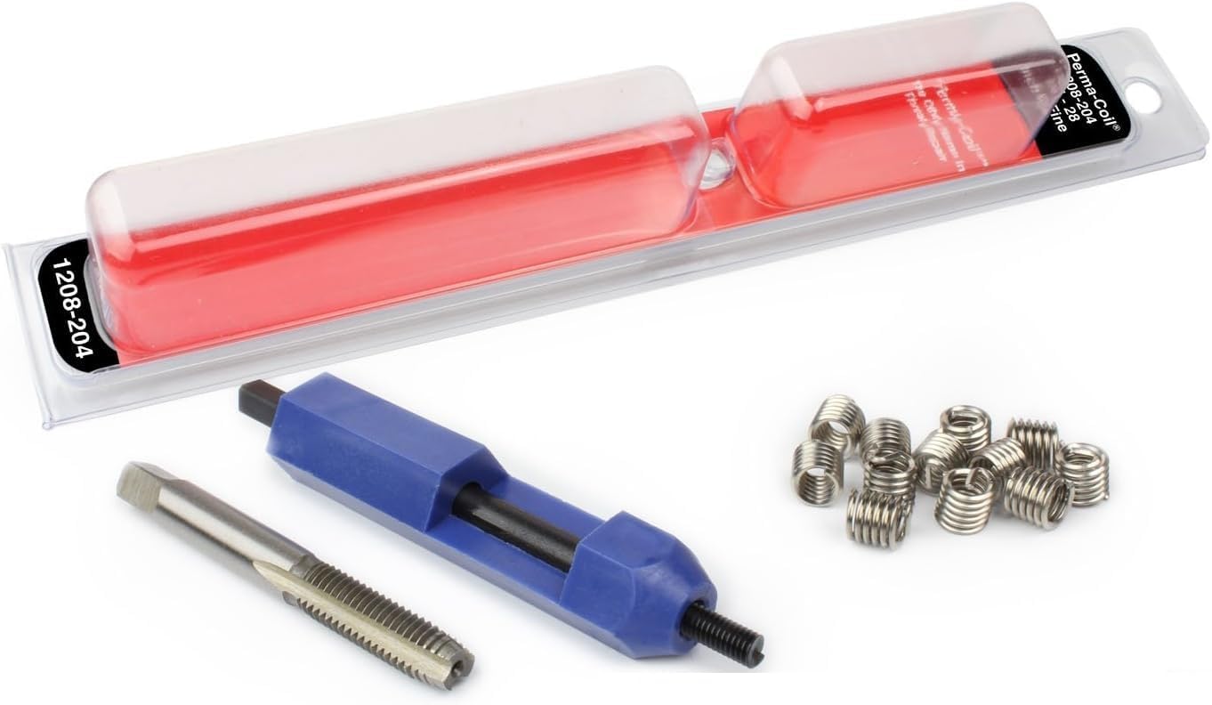 PermaCoil 1208204 Thread Repair Kit 1/428 12PC Helicoil