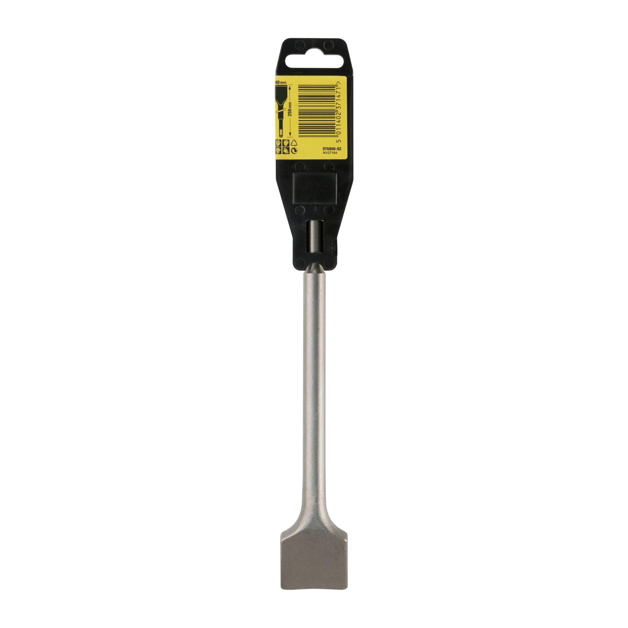 DeWalt DT6806-QZ - Cincel plano para azulejos SDS-Plus, 40 x 250 mm