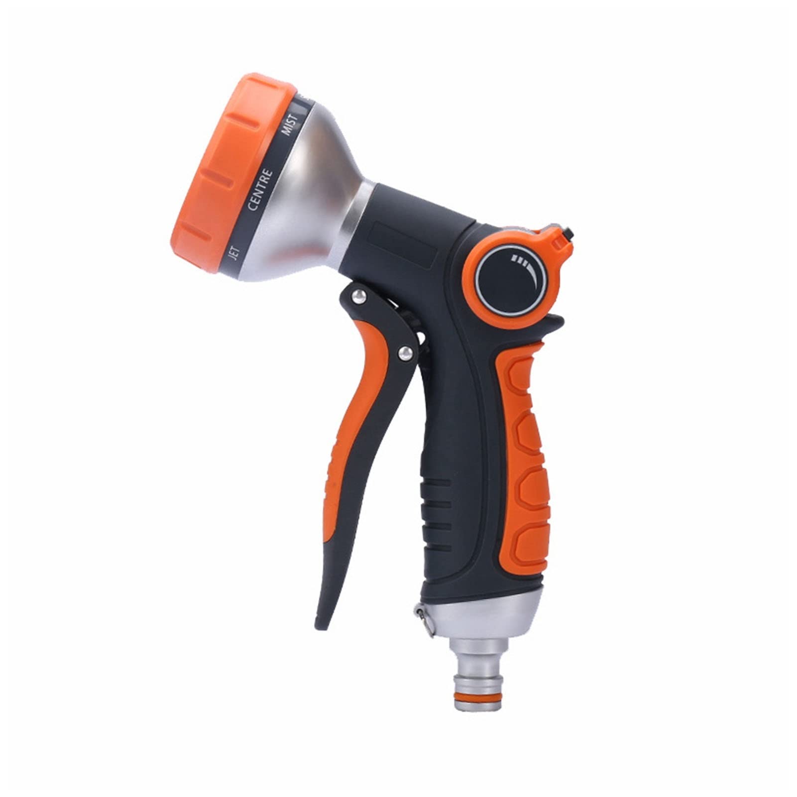 Xiaohu Adjustable Garden Hose Nozzle Multifunction Lawn Garage Patio Plant Water Hose Nozzle Sprayer Car Wash Outdoor Garden Pet Bathing Flow Controls Home Handheld