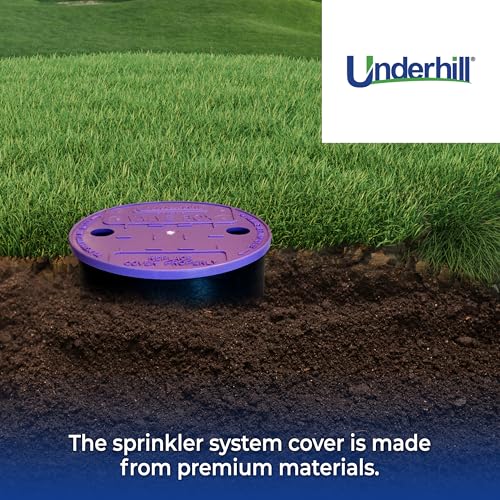 Underhill Sprinkler Valve Round Box Lid, VersaLid 10 Inch Universal, Cover for Automatic Irrigation System, Purple, VL-10P by Underhill - Image 5
