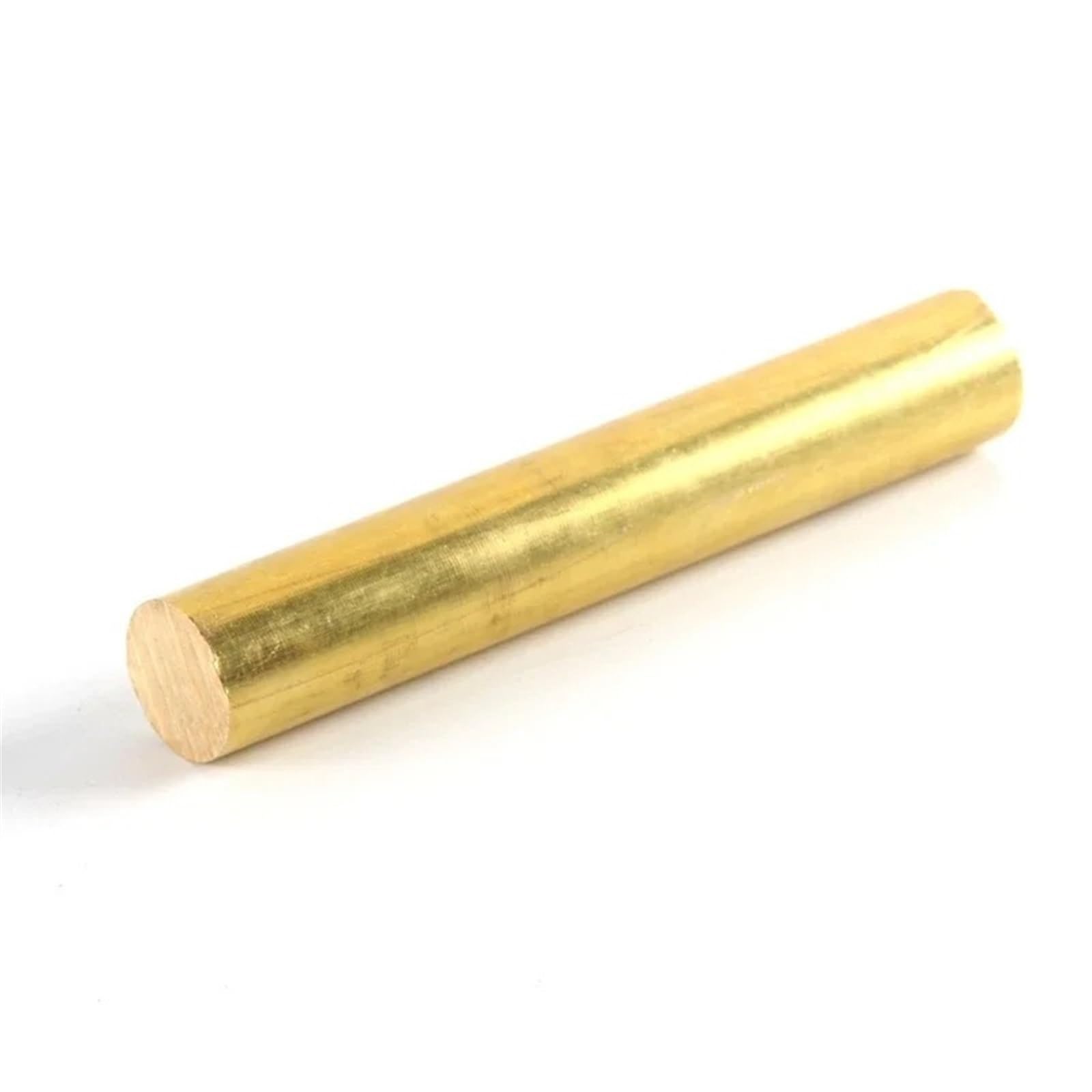 Barra tonda in ottone da 40 mm, for fai da te, tubo di filo circolare, modellismo, taglio personalizzato, piegatura Materiale Grezzo(40x100mm)