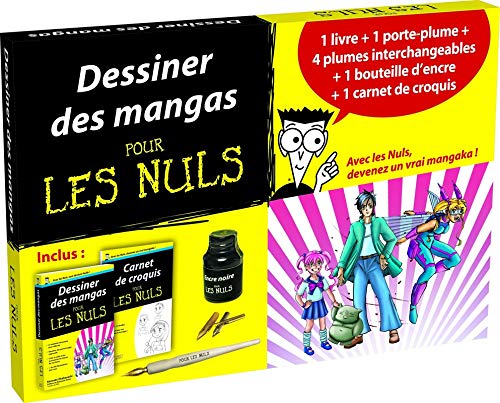 Télécharger Coffret Dessiner des mangas pour les Nuls Livre eBook France