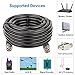 MOOKEERF 30FT N Male to N Male Coaxial Cable - Low Loss N Cable for 3G/4G/5G/LTE/ADS-B/Ham/GPS/WiFi/RF Radio to Antenna or Surge Arrester Use