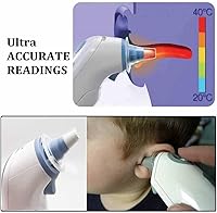 Vista 7 de 1000 unidades de cubiertas desechables para termómetro de oído, filtros de lente, tapas de recambio, cubiertas de sonda compatibles con todos