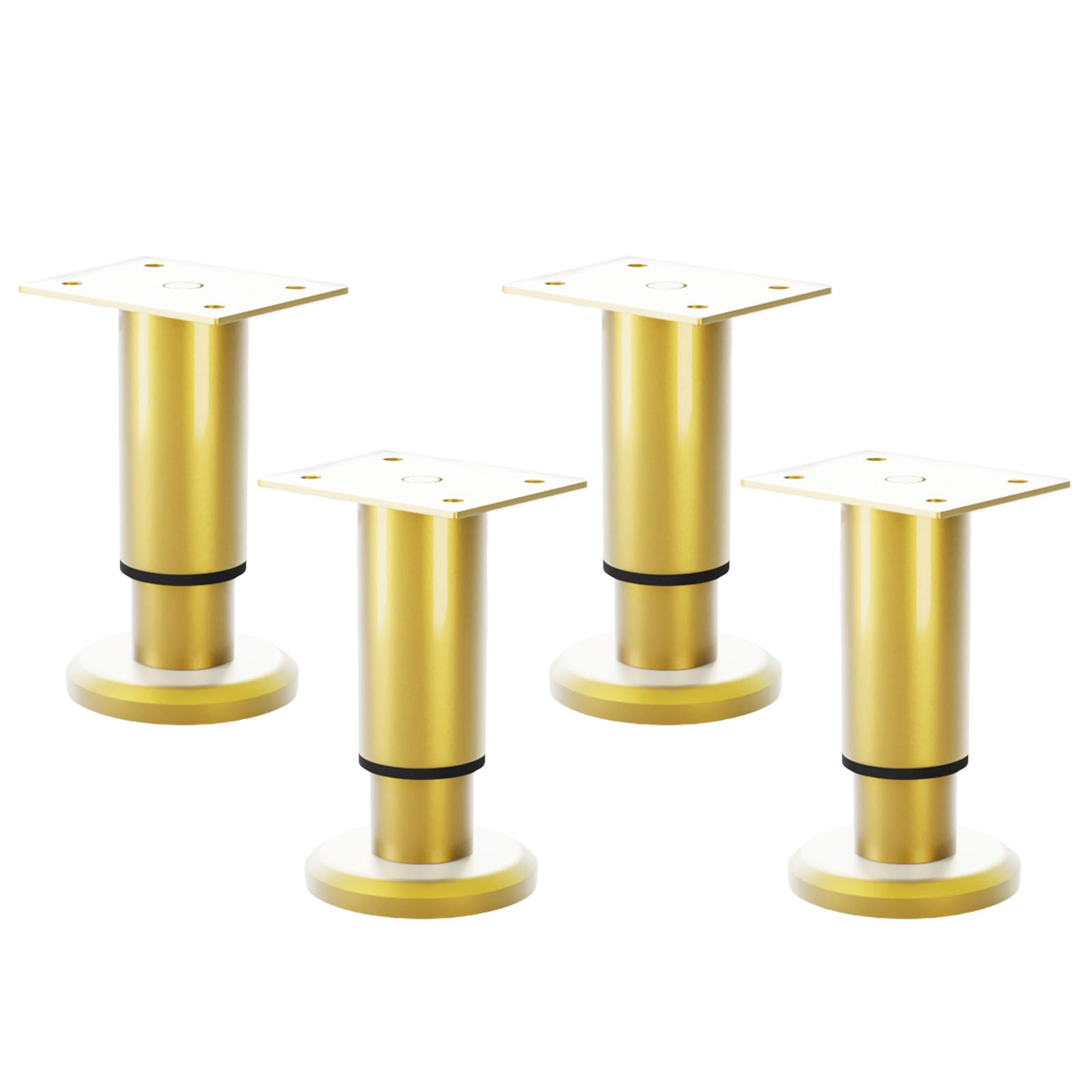 Patas extensibles doradas para mesas de comedor modernas y comedores elegantes