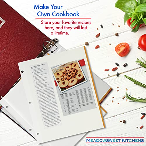 Meadowsweet Kitchens Self-Adhesive Recipe Page, No Size, Clear #TOP6