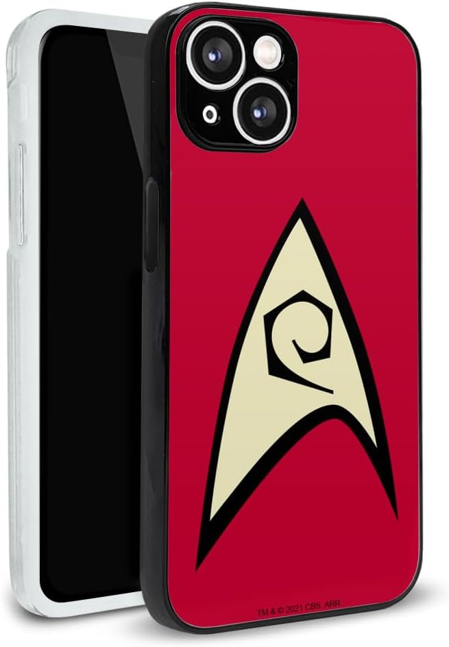 Star Trek Engineering Shield Protective Slim Fit Plastic Bumper Case Fits Apple iPhone 15