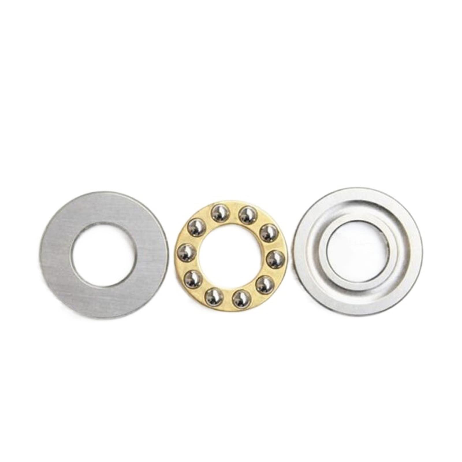 10 Uds F2-6M F3-8M F5-10M F6-12M F8-16M F10-18M F12-21M F12-23M Mini 3 en 1 ABEC-3 Plano rodamiento de Bolas Axial rodamiento de Empuje (Size : F9-20)