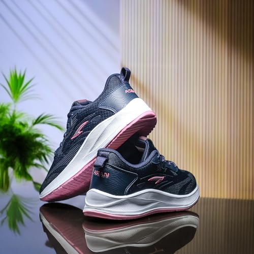 Image of ASIAN Mercury-25 Women's Sports Shoes | Trendy, Comfortable Walking Sneakers | Memory Foam Technology, Breathable Knit for Running, Walking & Travel