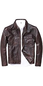 Amazon | [NBLL] 本革 ジャケット メンズ レザージャケット ライダース