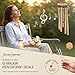 UpBlend Deep Tone Wind Chime – Outdoor Sympathy & Memorial Gift for The Loss of a Loved One, Memorial Wind Chimes, Thoughtful Sympathy Gift for Bereavement and Remembrance. 29