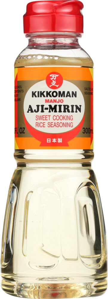 Kikkoman Aji-mirin, 10-Ounce Bottle (Pack of 6)