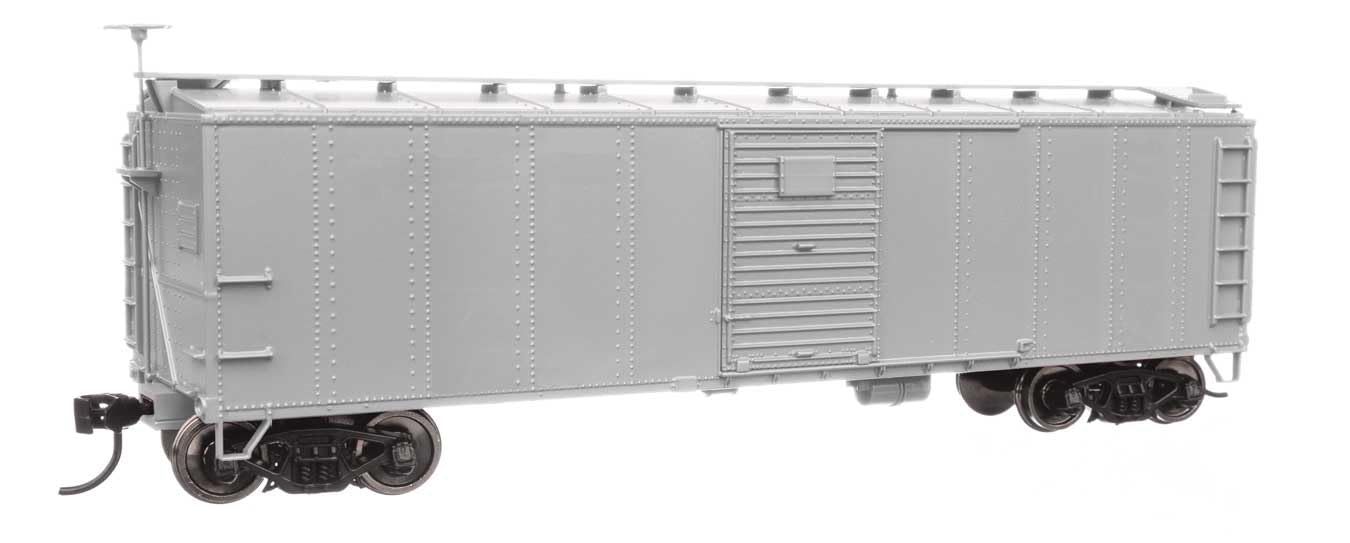 Walthers Mainline 910-40950 HO Scale 40' Early X29 Boxcar - Ready to Run - Undecorated