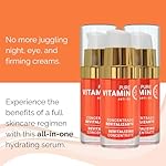 Noche Y Dia Vitamin C Serum for Mature Skin - Made in Spain - Anti Aging Formula Hydrates, Moisturizes, Firms - Targets Sun Spots, Fine Lines, Wrinkles - 30mL (1 fl oz) - Image 2