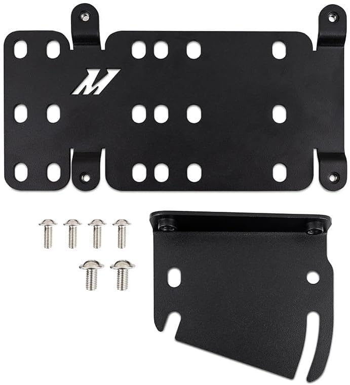 Mishimoto License Plate Relocation Kit, Fits Ford Bronco 2021+, Modular Bumper