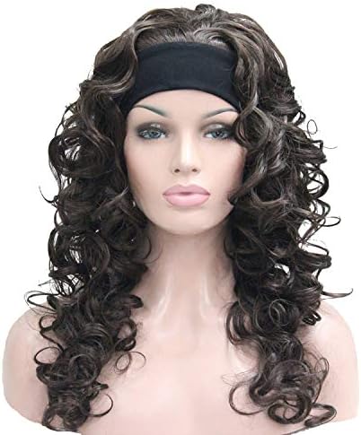 Amazon.com : Wiginway Women Wigs Long Curly Wigs Synthetic wig ...